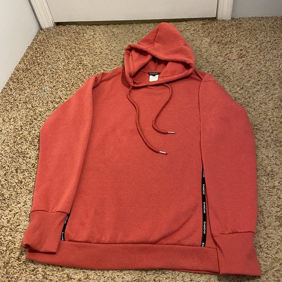 Bebe Sport Mini Logo Tape with Rib Insert Hoodie - Picture 2 of 9